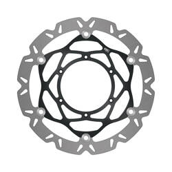 EBC Tarcza hamulcowa motocyklowa SMX6017 Supermoto, 320mm, konturowa, Carbon Look