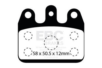 EBC Klocki kartingowe FA546S (1 kpl. na tarczę)