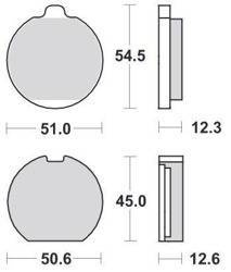 KLOCKI HAMULCOWE SBS 514 HF