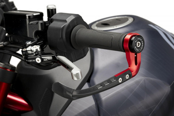 Osłona klamki sprzęgła PUIG RAW (uniwersalna) Czerwony (R) 21994R