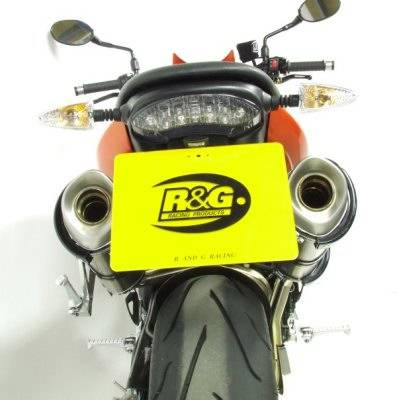 MOCOWANIE TABLICY REJESTRACYJNEJ RG RACING TRIUMPH SPEED TRIPLE 08 BLACK