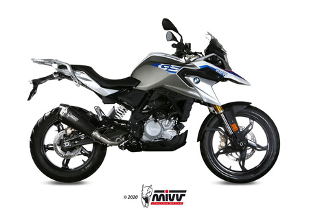 Mivv Układ wydechowy DELTA RACE BLACK STAINLESS STEEL BMW G 310 GS 2017-2024