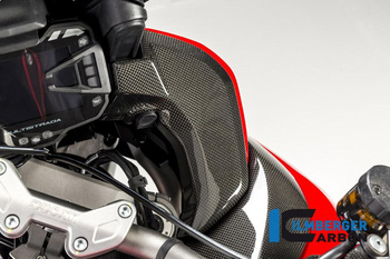 Osłona boczna prawa przy zegarach - połysk do Ducati Multistrada 1200 DVT (2015) ILMBERGER CAR.017.D15MG.K