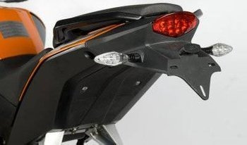 MOCOWANIE TABLICY REJESTRACYJNEJ RG RACING KTM 125 DUKE BLACK