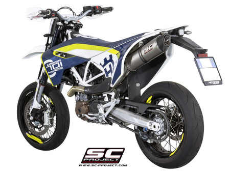 SC Project Tłumik końcowy Oval Titanium Husqvarna 701 2016-2020