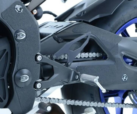 OSŁONA WAHACZA RG RACING YAMAHA YZF-R1 15-/R1M 15-, 4 CZĘŚCI BLACK