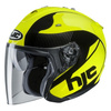 Motocyklowy Kask HJC FG-Jet Acadia Black/Fluo Yellow