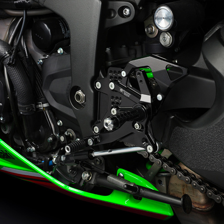 BONAMICI Sety sportowe podnóżków PRO Kawasaki ZX-6R 2020-2025