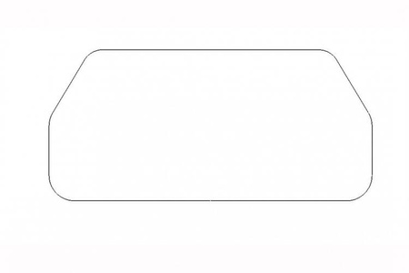 Osłona wyświetlacza do Yamaha MT-10 SP 2022-2025 Przezroczysty (W) 21553W