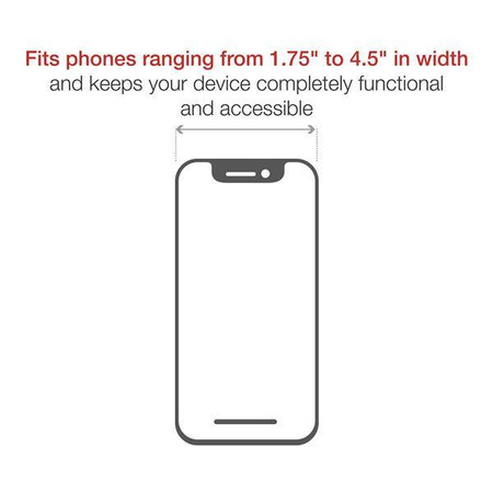 RAM® X-Grip® Duży uchwyt na telefon z przyssawką Twist-Lock™ - średni