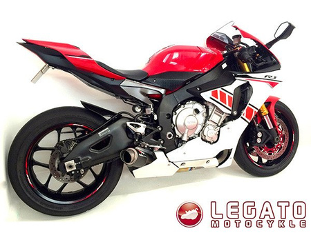 Tłumik końcowy + decat Austin Racing YAMAHA R1 2015-2017  GP3