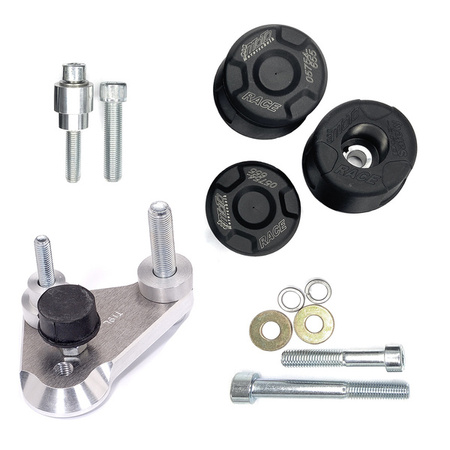 GSG Mototechnik crash pady bez wiercenia otworu w owiewkach Suzuki GSX-R 600 2001-2003