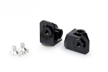 Mocowanie sportowych podnóżków PUIG 20247 (przód, do przesunięcia) Czarny (N) 20247N