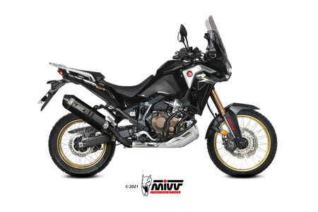 Mivv Tłumik końcowy Speed Edge Nero Honda CRFL 1100 Africa Twin 2024-2025