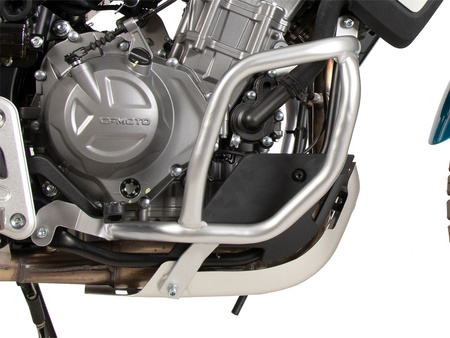 Engine protection bar silver for CF Moto 450 MT (2024-)