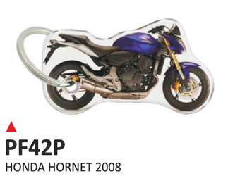 ONEDESIGN Dwustronny wypukły brelok na klucze Honda Hornet 2008