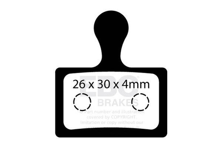 EBC Klocki hamulcowe FA231 (kpl. na 1 tarcze)