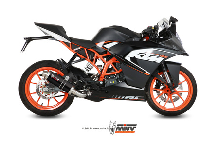 Mivv Układ wydechowy GP BLACK stal nierdzewna KTM RC 125 2014-2016