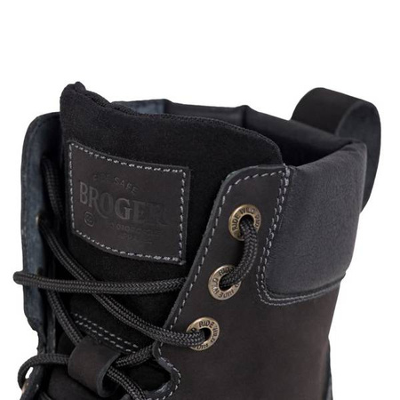 BUTY SKÓRZANE BROGER ALASKA II VINTAGE BLACK