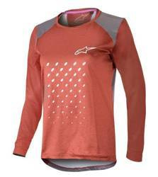 Koszulka rowerowa ALPINESTARS STELLA ALPS 6.0 LS JERSEY kolor czerwony