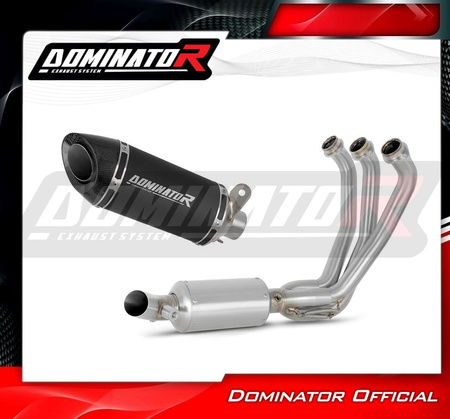 Dominator Układ wydechowy HP8 Black Yamaha MT-09 2024-2025
