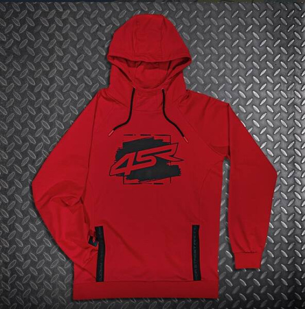 BLUZA Z KAPTUREM 4SR HOODIE DRIFT RED
