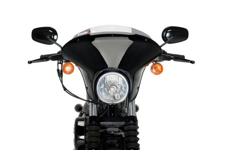 Owiewka PUIG Batwing SML do Harley Davidson Sportster 883 Iron XL883N 09-22 (Sport) Lekko przyciemniany (H) 21053H