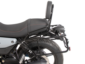 Side carrier permanent mounted black for Moto Guzzi V7 Sport (2025-)
