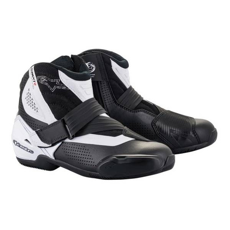 BUTY ALPINESTARS SMX-1 R V2 VENTED BLACK/WHITE