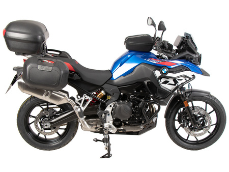 Alurack topcasecarrier black for original BMW-Touring stainless steel tube rear rack for BMW F 800 GS (2024-)