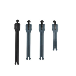 ZESTAW PASKÓW DO BUTÓW LEATT 4.5 GRAPHENE 3+BLACK 1-PCS OS