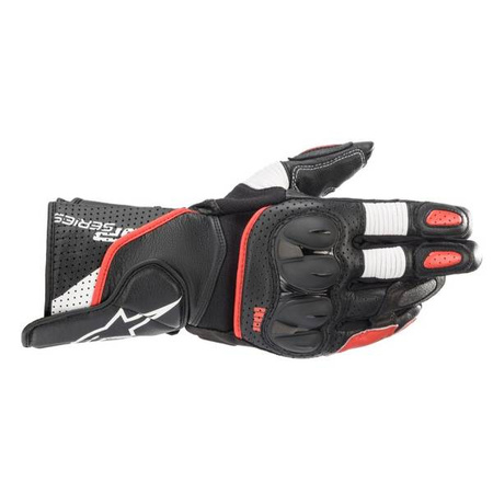 RĘKAWICE ALPINESTARS SP-2 V3 BLACK/WHITE/BRIGHT RED