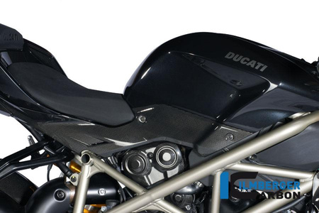 Panel boczny underseat prawy - carbon Ducati Streetfighter 1100 (od 2009) ILMBERGER SED.006.STRFI.K