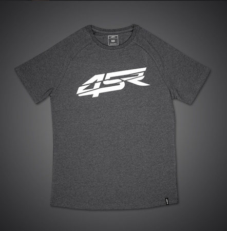 KOSZULKA MĘSKA T-SHIRT 4SR CRACK GREY