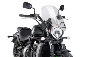 Owiewka PUIG do Kawasaki Vulcan S / Cafe 2015-2025 (Touring) Przezroczysty (W) 8164W