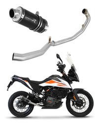 Dominator układ wydechowy GP1 Black KTM 390 Adventure 2020 - 2024