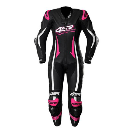 4SR Kombinezon skórzany jednoczęściowy damski Racing Lady Pink