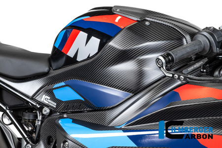 Osłona boczna prawa na zbiornik z wkładką boczną - do BMW M 1000 RR Strasse od 2025 ILMBERGER MM.SDR.013.S119S