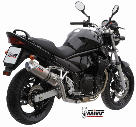 Mivv Tłumik końcowy OVAL stal nierdzewna SUZUKI GSF 650 BANDIT 2005-2006
