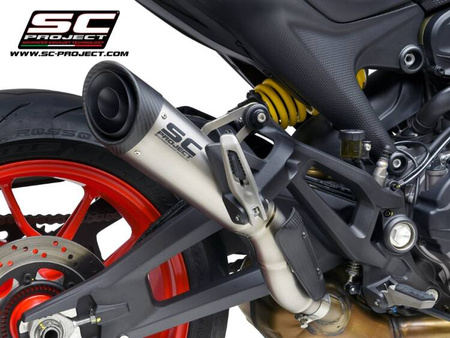 SC-Project tłumik końcowy S1 tytan Ducati Monster 937 (2021-2024)
