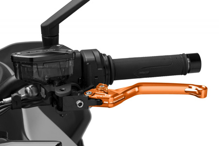 Regulowana dźwignia sprzęgła PUIG 4.0 EVO (bez zawiasu, wymaga adaptera) Pomarańczowy (T) 4220TT