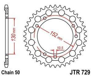 ZĘBATKA NAPĘDOWA JT TYŁ (530)