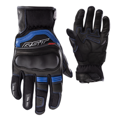 Motocyklowe Rękawice Skórzane RST Urban Air 3 Mesh CE Black/Blue (2673)