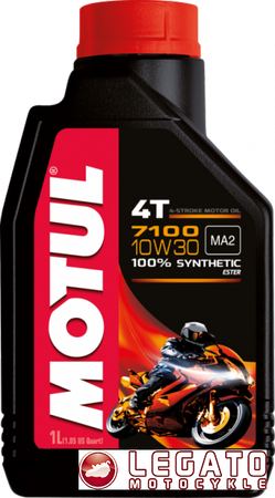 Olej MOTUL 7100 10W30 4T 4L - 100% Synthesis (104090)