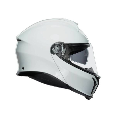 KASK MOTOCYKLOWY SZCZĘKOWY AGV TOURMODULAR BIAŁY POŁYSK