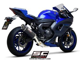 SC-Project układ wydechowy SC1-S carbon Yamaha R7 (2021 – 2024)