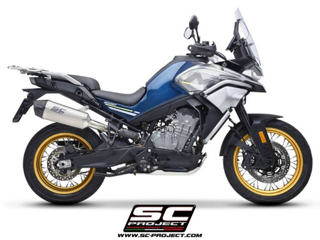 SC-Project tłumik końcowy X-Plorer II tytan CF Moto 800MT (2022-2024)