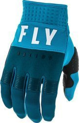 Rękawice  FLY RACING F-16 kolor Biały/Granatowy/Niebieski  2020 Junior