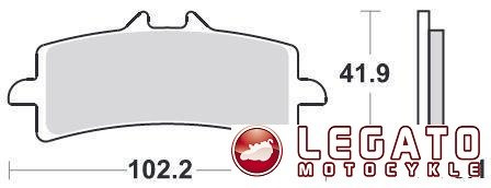 KLOCKI HAMULCOWE SBS 841 DC