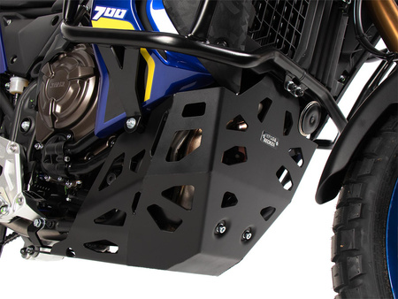 Engine protection plate black for Yamaha Ténéré 700 World Raid (2022-2024) /World Rally (2023-2024)